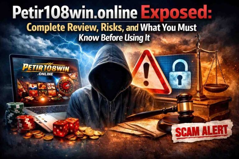 Petir108win.online – Exposed: Complete Review, Risks, and What You Must Know Before Using It Petir108win.online -