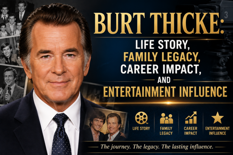 Burt Thicke: Life Story, Family Legacy, Career Impact, and Entertainment Influence Burt Thicke