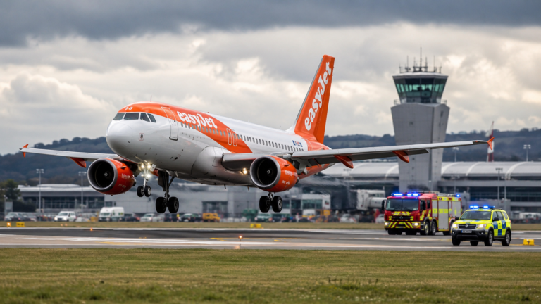 EasyJet Flight U2238 Emergency Landing Newcastle
