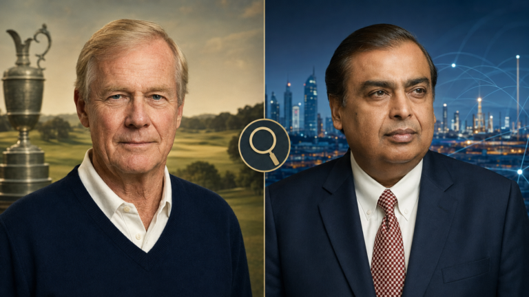 Bill Rogers and Mukesh Ambani
